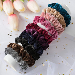 10 Pcs Hair Ties Velvet Scrunchies, Elastic Flannelette Hair Bands Scrunchy Hair