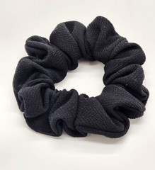 5 pack Scrunchies Hair Elastic Hair Band Cotton Knit Color Ponytail Holder