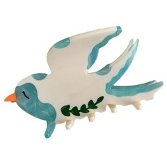 Hair Claw Swallow Bird Spring Hair Clip Female Ponytail Holder for Daily Wear