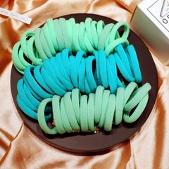 25-100X Women Girls Seamless Hair Band Ties Rope Ring Elastic Ponytail Holder US