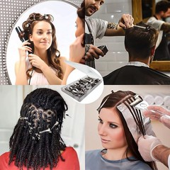 500x Silver Metal Duck Bill Hair Clips for Women -Hair Styling,Hair Coloring Lot