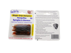 2 x Packs Magic Grip Hairpins 2 1/2″ Shell Brown (20 Pcs) Good Hair Days