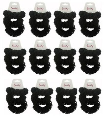 36pcs Elastic Shoelace Ponytail Hair Holder Scrunchies Hair Ties for Women Girl