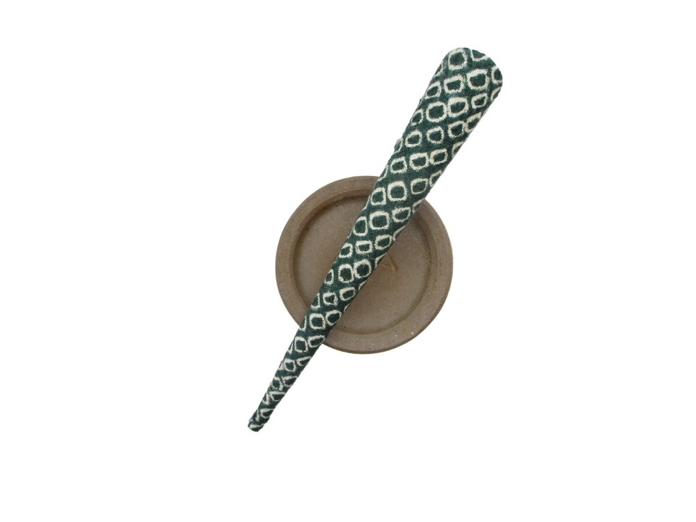 Shibori Kimono Hair Clip, 130mm Long Metal Hair Stick, Ship from USA