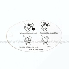 2 HAIR DONUTS Bun Maker Ponytail Ring Volume Insert French Chignon Hairstyle 4.5