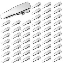160Pcs Alligator Hair Clips Small Crocodile Clips Flat Hair Bow for DIY Hair …