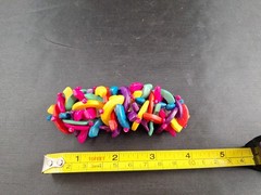 Vtg Fruit Salad Style Hair Battette Retro *5-1G
