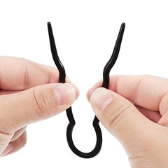 20 Pcs Grip Hair Pins for Thick Hair U Shaped Pin French Simple Fast Spiral B…