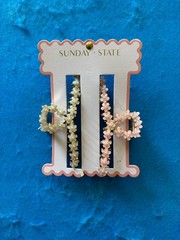Sunday State Flower Hair Clips