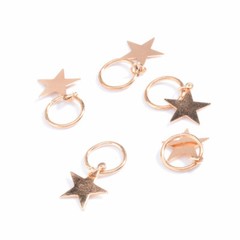 10x Women Girl Beads Dreadlocks Beads Hair Braid Rings Cuff Clips Accessories