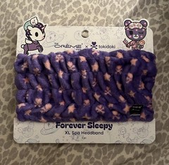 Crème Shop x Tokidoki Forever Sleepy XL Spa Headband NWT Unicorno Hair Wrap Band
