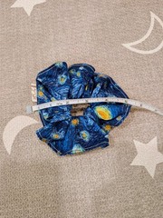 Van Gogh Starry Night Scrunchie- Handmade – New