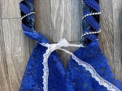 2 Renaissance Fair Womens Girls Headpiece Head Band Lace Handmade