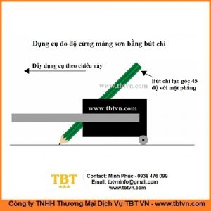 Dụng cụ đo độ cứng màng sơn bằng bút chì