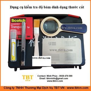 Dụng cụ kiểm tra độ bám dính dạng thước cắt