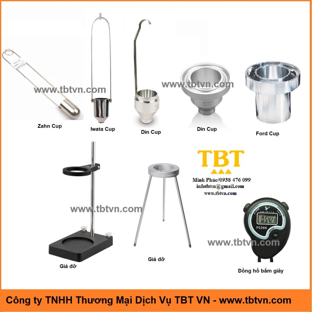 Phân biệt các loại cốc đo độ nhớt 