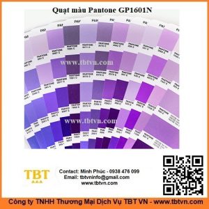 Quạt màu Pantone GP1601N