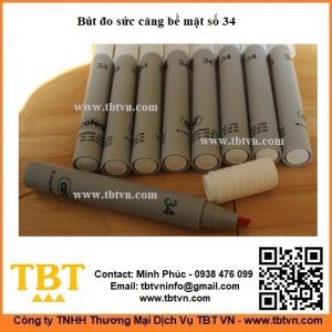 Bút đo sức căng bề mặt 34 Dyne Test Pen