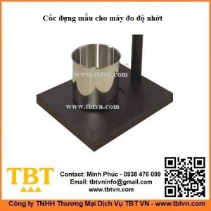 Cốc đựng mẫu cho máy đo độ nhớt KU