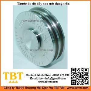 Thước đo độ dày sơn ướt dạng tròn 0-1000um
