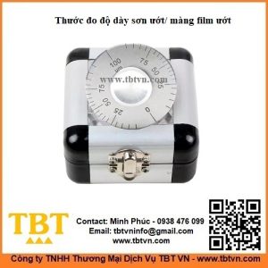 Thước đo độ dày sơn ướt dạng tròn 0-100um