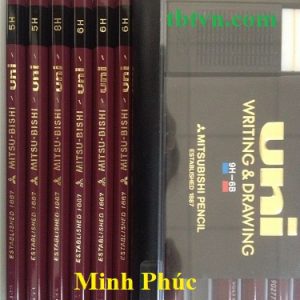 BÚT CHÌ MITSUBISHI THỬ ĐỘ CỨNG