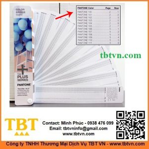 QUẠT SO MÀU PANTONE GP6102N