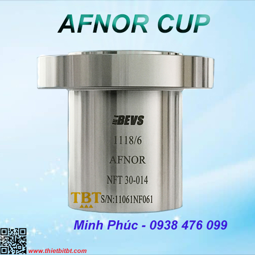 CỐC KIỂM TRA ĐỘ NHỚT AFNOR CUP BEVS 1118