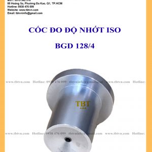 CỐC ĐO ĐỘ NHỚT ISO BGD 128/4