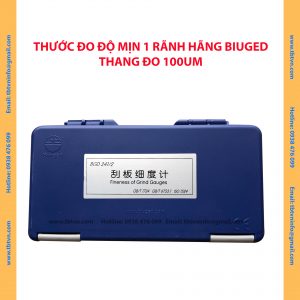 THƯỚC ĐO ĐỘ MỊN 1 RÃNH HÃNG BIUGED THANG ĐO 100UM