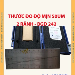 THƯỚC ĐO ĐỘ MỊN 25UM 2 RÃNH BGD 242