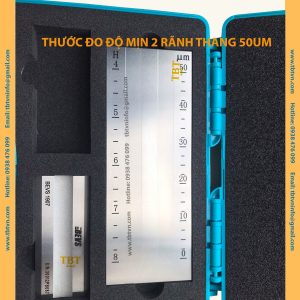 THƯỚC ĐO ĐỘ MỊN 2 RÃNH THANG 50UM