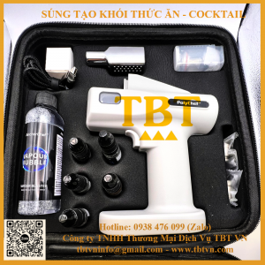 Trọn bộ súng khói P001 hãng PolyChef