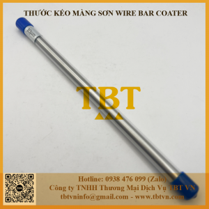 Thước kéo màng sơn Wire bar coater 10um