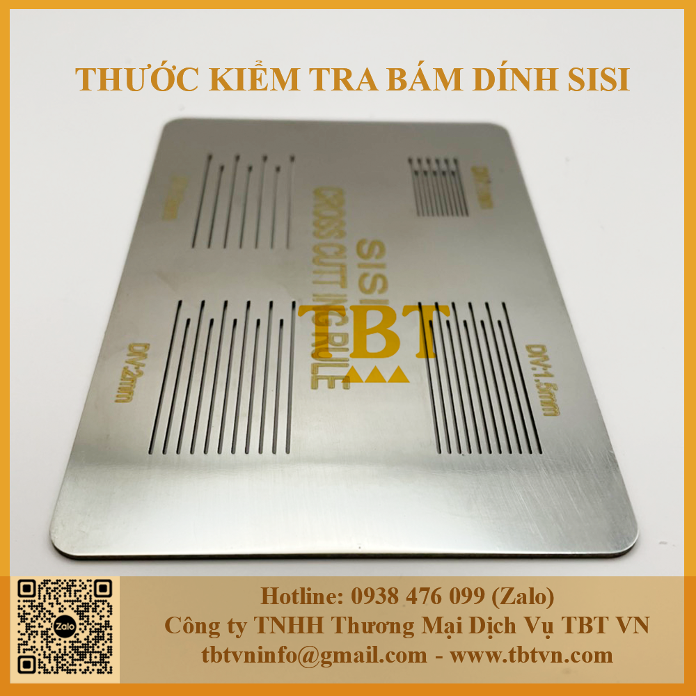 Thước kiểm tra bám dính màng sơn SISI Thước kiểm tra bám dính màng sơn SISI