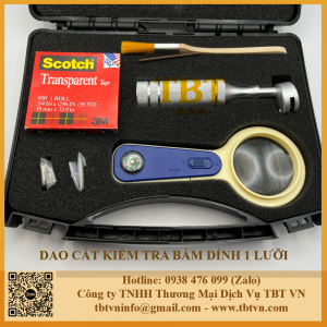 Trọn bộ dao cắt kiểm tra bám dính lớp phủ