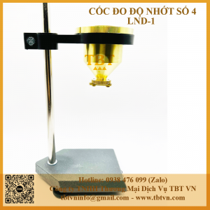Cốc đo độ nhớt số 4 có giá đỡ