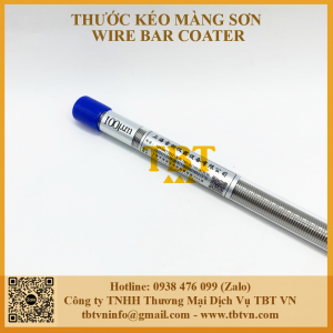 Thước kéo màng sơn Wire bar coater