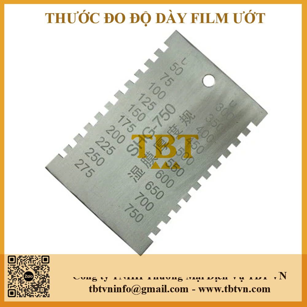 Thước đo độ dày ướt SHG Thước đo độ dày ướt SHG