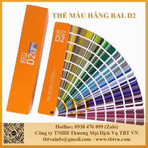 Quạt so màu hãng RAL D2