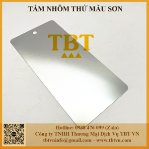 Tấm nhôm thử mẫu sơn