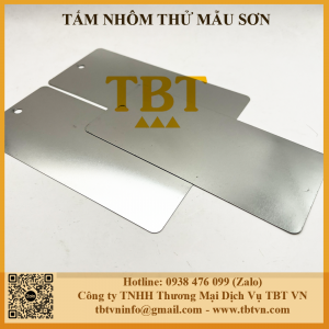 Tấm nhôm chuẩn thử màng sơn