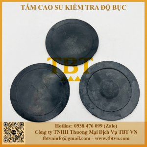 Tấm cao su kiểm tra máy đo độ bục giấy carton bao bì