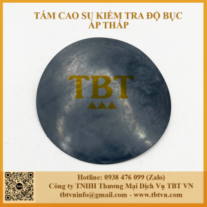 Tấm cao su áp thấp kiểm tra độ bục mã I