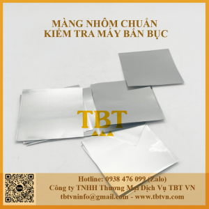 Tấm nhôm chuẩn kiểm tra máy bắn bục