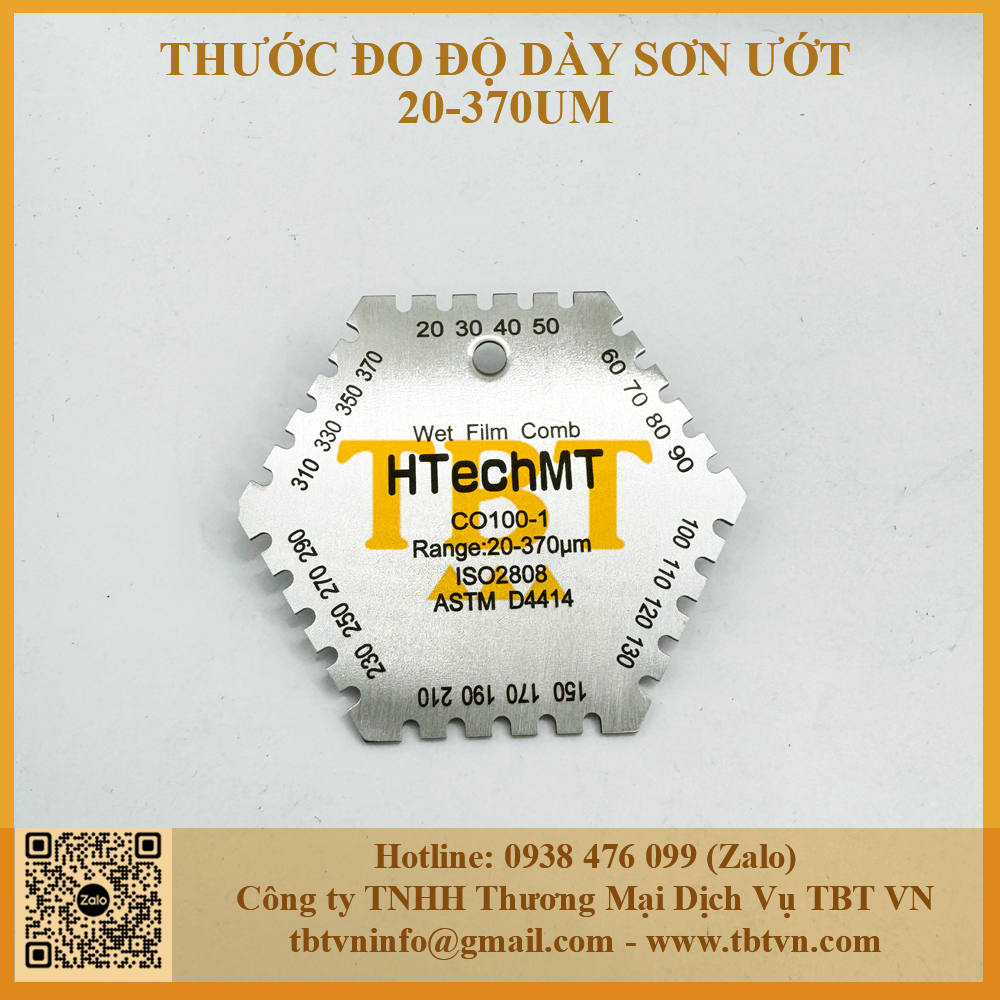 Thước đo độ dày sơn ướt HtechMT Thước đo độ dày sơn ướt HtechMT