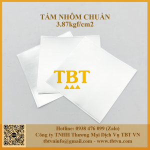 Nhôm chuẩn3.87kgf/cm2 hiệu chuẩn máy bắn bục