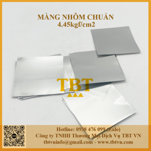 Tấm nhôm 4.45kgf chuẩn độ bục