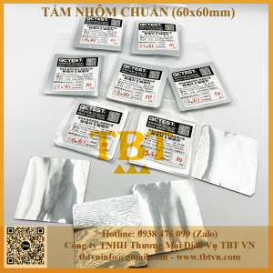 Tấm nhôm chuẩn kích thước 60x60mm