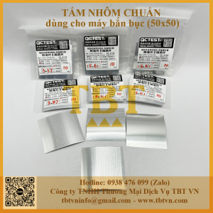 Tấm nhôm chuẩn dùng cho máy bắn bục